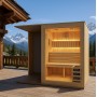 Sauna Azélie - red cedar 2,5X2