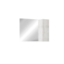 Ensemble salle de bain BASIC pin blanc, 92 x 47 x 45 cm